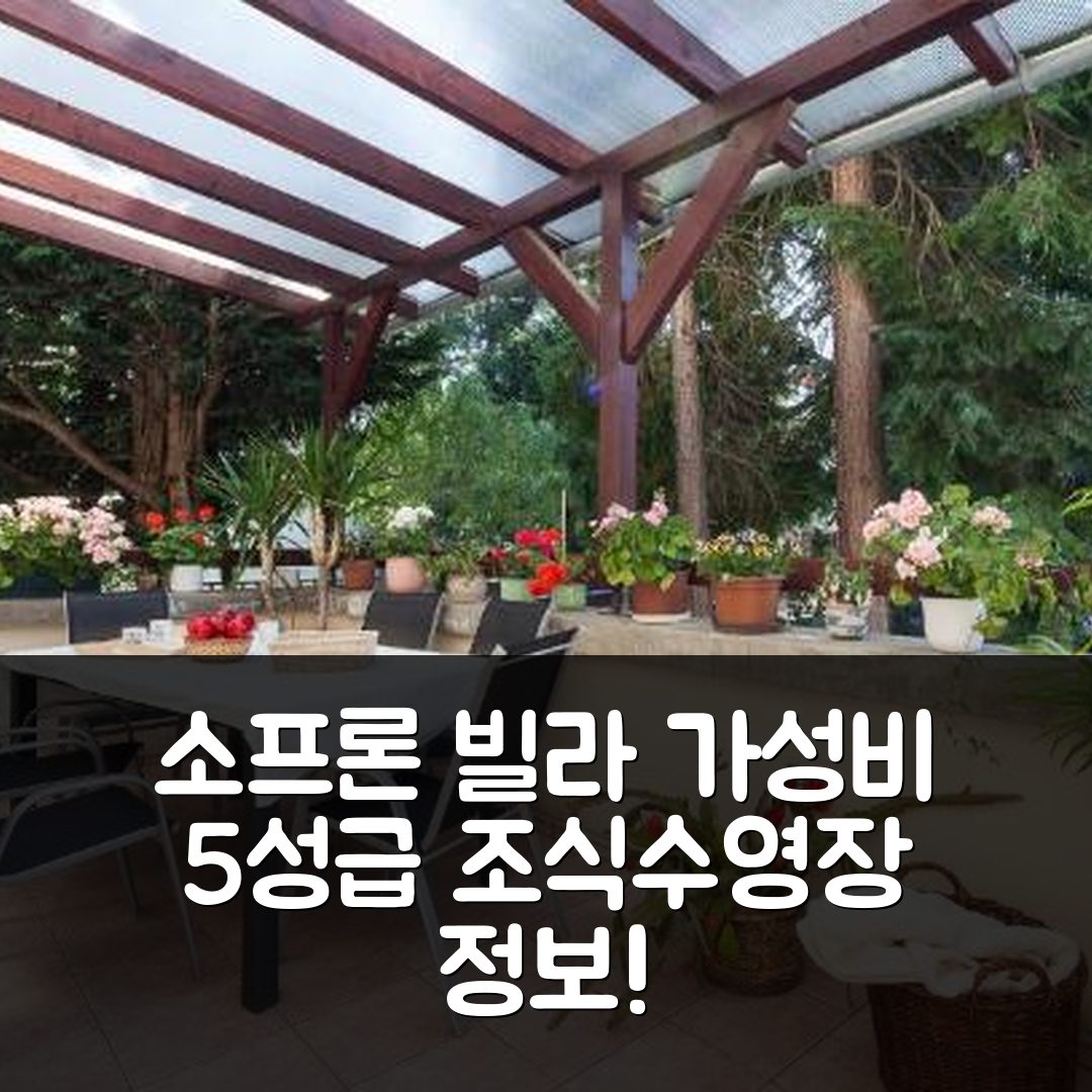 소프론 숙소 여행 빌라 체칠레 | 가성비 뛰어난 5성급 조식과 수영장 정보 7가지
