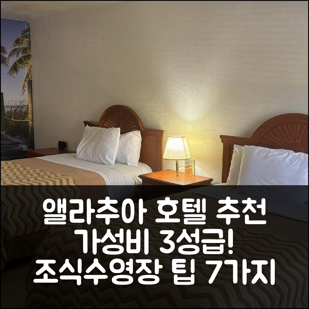 앨라추아 숙소 여행 호텔 추천 하이 스프링스 인 | 가성비 뛰어난 3성급 조식과 수영장 예약 팁 7가지