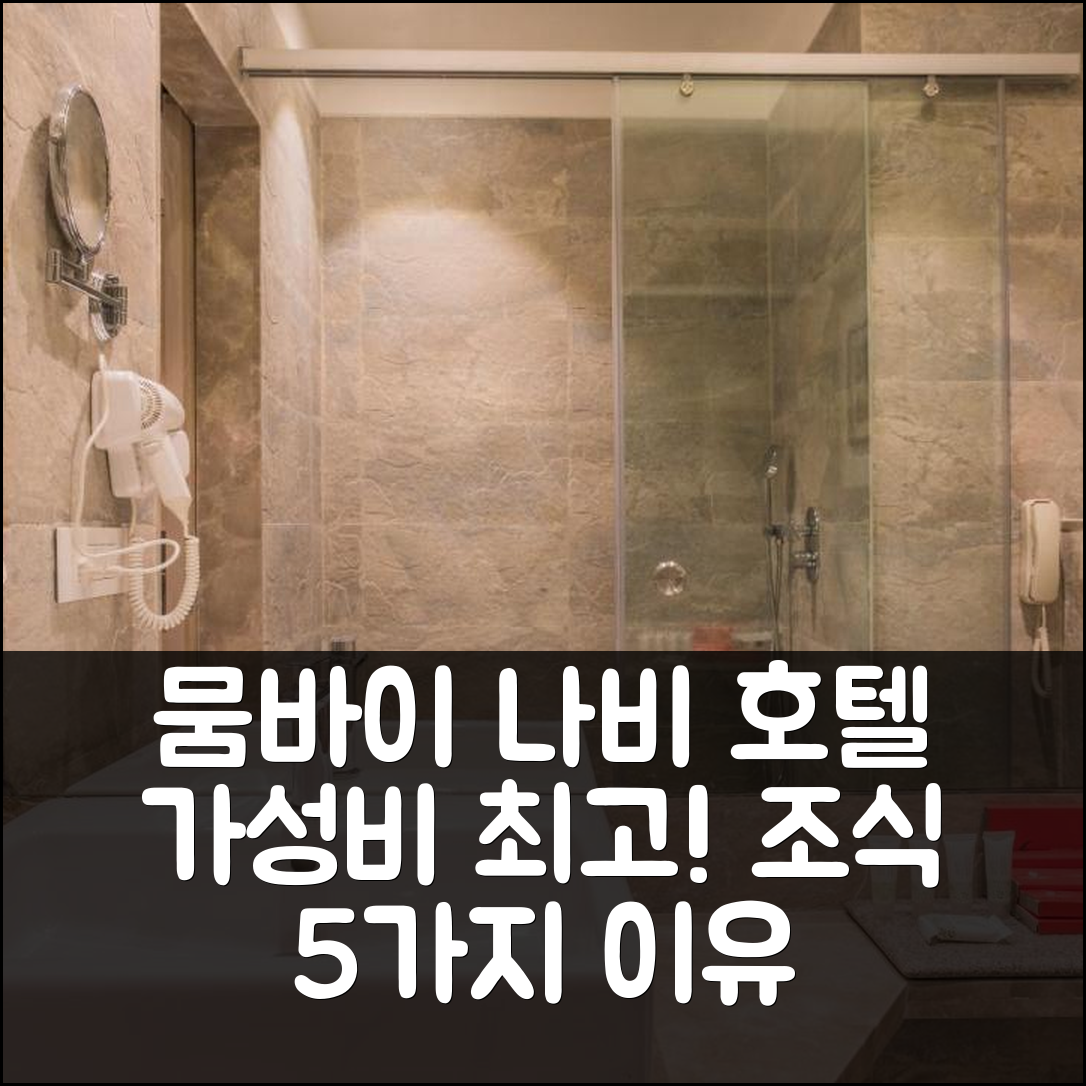 뭄바이 숙소 여행 호텔 추천 센터 포인트 나비 호텔 | 가성비와 조식이 뛰어난 5가지 이유