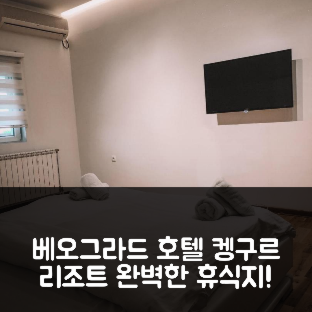 베오그라드 숙소 여행 호텔 추천 켕구르 리조트 | 4성급 조식과 수영장으로 완벽한 휴식지 7가지 이유