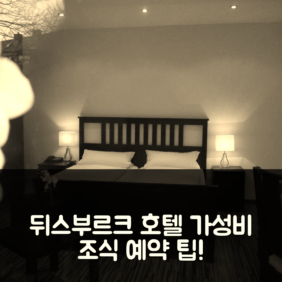 뒤스부르크 숙소 여행 호텔 추천 아멘 슈타디온 호텔 | 3성급 가성비와 조식, 예약 팁 5가지