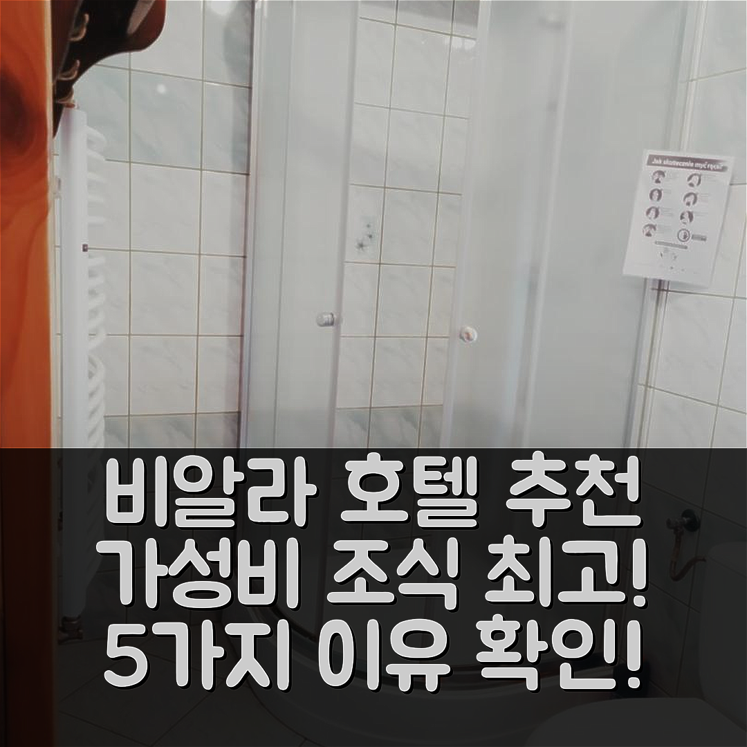 비알라 포들라스카 숙소 여행 호텔 추천 보르수키 포드 리파 | 가성비와 조식이 뛰어난 5가지 이유